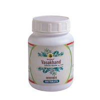 Vasakhand - Ayurvedic Tablets for Cough, Cold & Allergy Relief | 60 & 500 Tablet Pack (60 Tablets) thumbnail