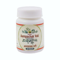 Aampachak Vati Tablets for Digestion Support – Ayurvedic Remedy for Bloating, Gas & Indigestion – 60 Tablets & 500 Tablet Pack (500 Tablets) thumbnail